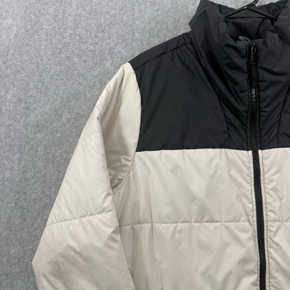 The North Face Jacket Women 2XL White Black Everyday Insulated Corvette Full Zip - Picture 3 of 10